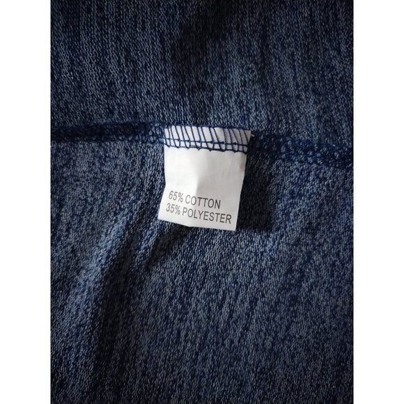 Alishebuy Womens Blue Long Sleeve Top 2XL Cotton/Polyester Blend. NWT. - Picture 5 of 9